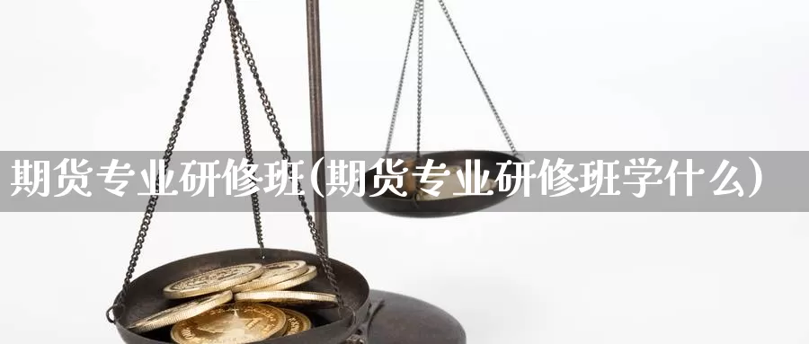 期货专业研修班(期货专业研修班学什么)_https://hj.wpmee.com_黄金期货_第1张