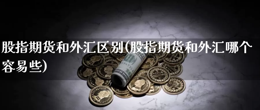 股指期货和外汇区别(股指期货和外汇哪个容易些)_https://hj.wpmee.com_黄金期货_第1张