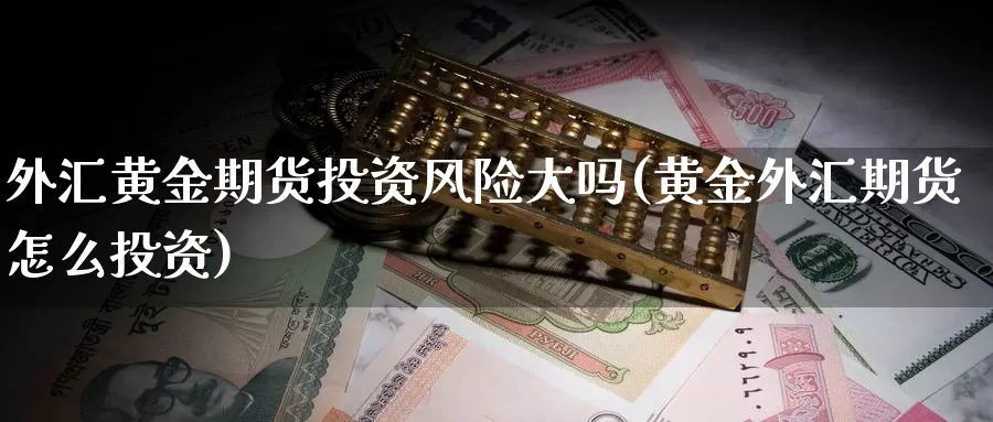 外汇黄金期货投资风险大吗(黄金外汇期货怎么投资)_https://hj.wpmee.com_外盘期货直播间_第1张