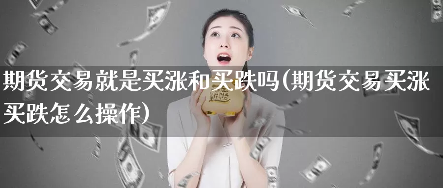 期货交易就是买涨和买跌吗(期货交易买涨买跌怎么操作)_https://hj.wpmee.com_外盘期货_第1张