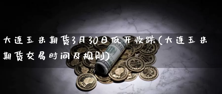 大连玉米期货3月30日低开收跌(大连玉米期货交易时间及规则)_https://hj.wpmee.com_外盘期货_第1张