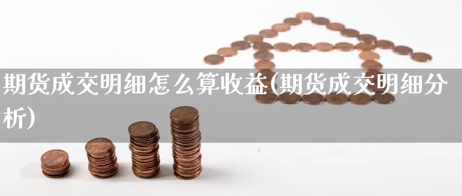 期货成交明细怎么算收益(期货成交明细分析)_https://hj.wpmee.com_原油期货喊单_第1张