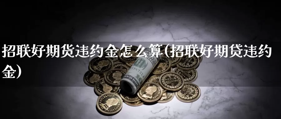 招联好期货违约金怎么算(招联好期贷违约金)_https://hj.wpmee.com_德指期货_第1张