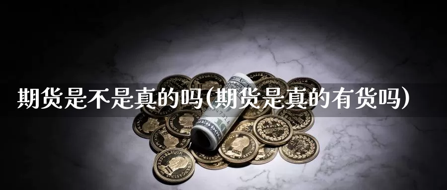 期货是不是真的吗(期货是真的有货吗)_https://hj.wpmee.com_外盘期货_第1张