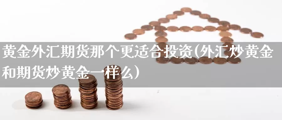 黄金外汇期货那个更适合投资(外汇炒黄金和期货炒黄金一样么)_https://hj.wpmee.com_纳指直播室_第1张