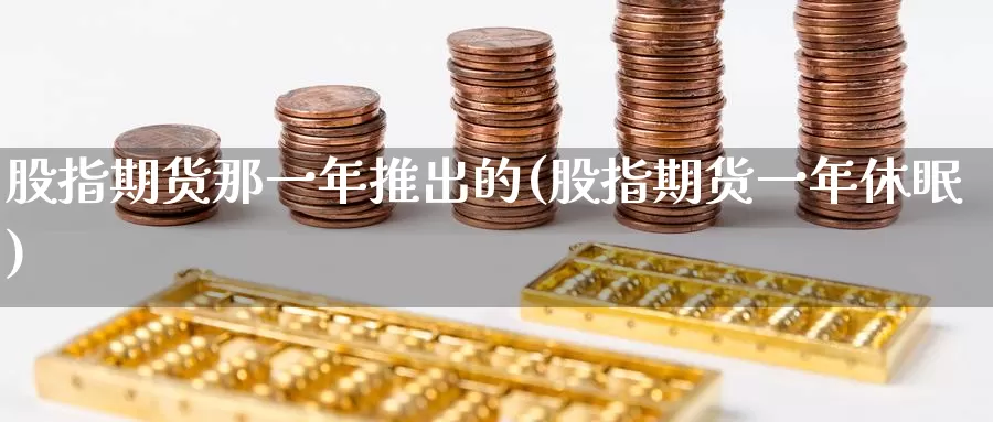 股指期货那一年推出的(股指期货一年休眠)_https://hj.wpmee.com_道指直播室_第1张