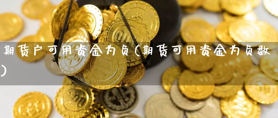 期货户可用资金为负(期货可用资金为负数)_https://hj.wpmee.com_恒指喊单_第1张