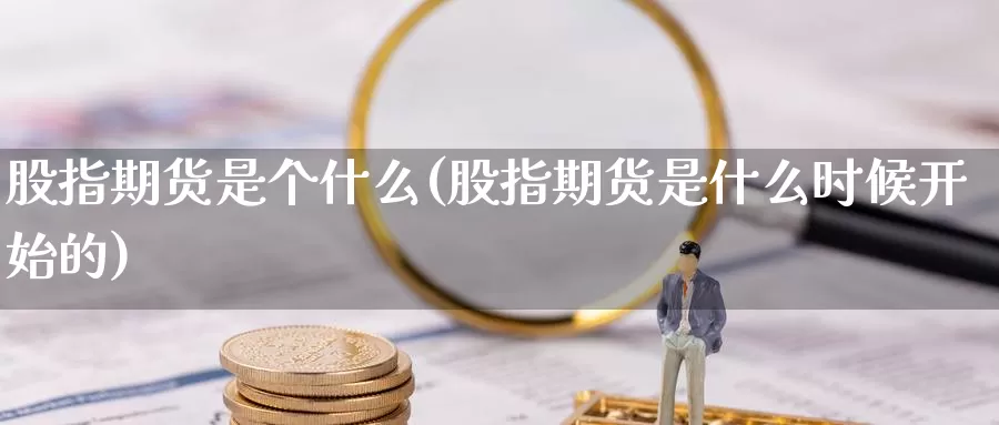 股指期货是个什么(股指期货是什么时候开始的)_https://hj.wpmee.com_纳指直播室_第1张