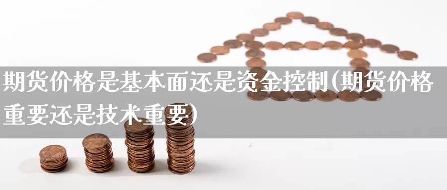 期货价格是基本面还是资金控制(期货价格重要还是技术重要)_https://hj.wpmee.com_黄金期货_第1张