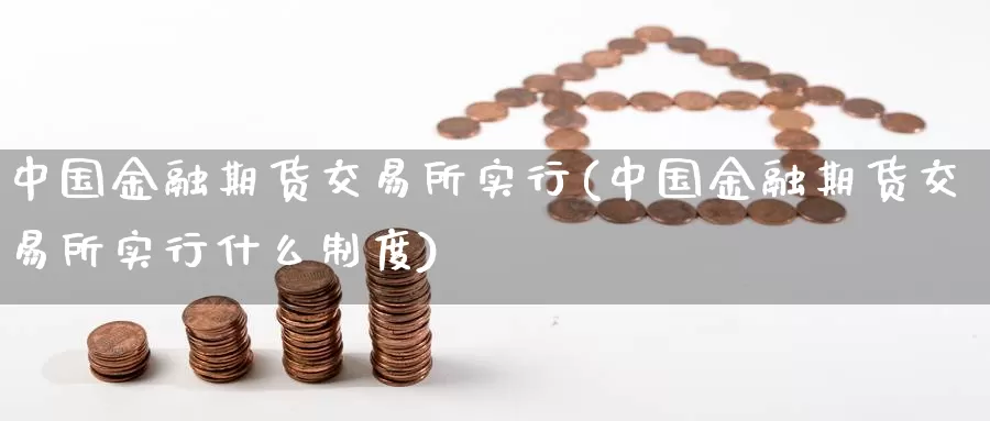 中国金融期货交易所实行(中国金融期货交易所实行什么制度)_https://hj.wpmee.com_道指直播室_第1张