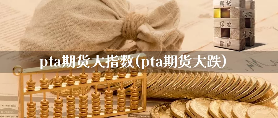 pta期货大指数(pta期货大跌)_https://hj.wpmee.com_外盘期货直播间_第1张