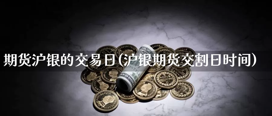 期货沪银的交易日(沪银期货交割日时间)_https://hj.wpmee.com_原油期货喊单_第1张