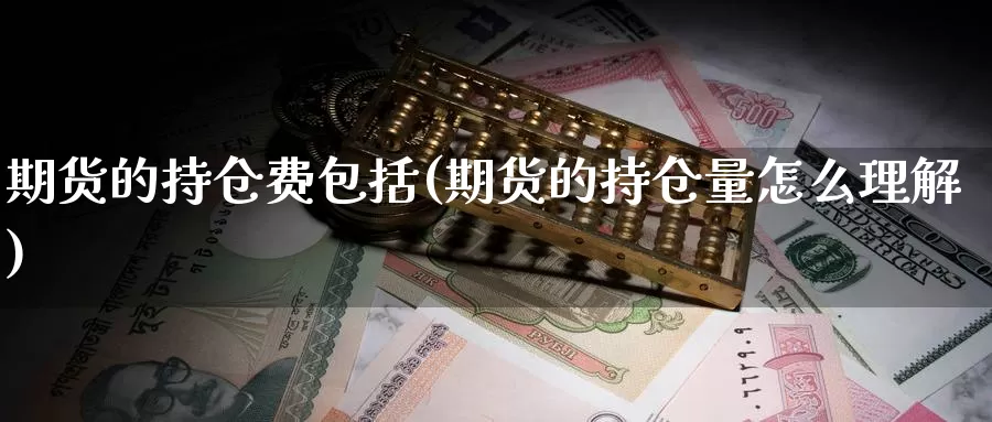 期货的持仓费包括(期货的持仓量怎么理解)_https://hj.wpmee.com_外盘期货直播间_第1张