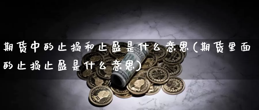 期货中的止损和止盈是什么意思(期货里面的止损止盈是什么意思)_https://hj.wpmee.com_原油期货喊单_第1张