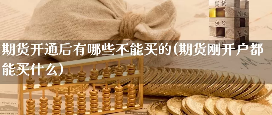 期货开通后有哪些不能买的(期货刚开户都能买什么)_https://hj.wpmee.com_原油期货_第1张