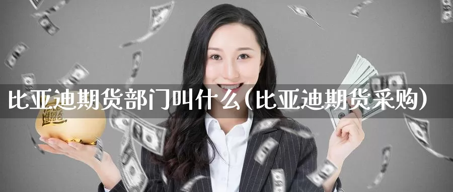 比亚迪期货部门叫什么(比亚迪期货采购)_https://hj.wpmee.com_黄金期货直播室_第1张