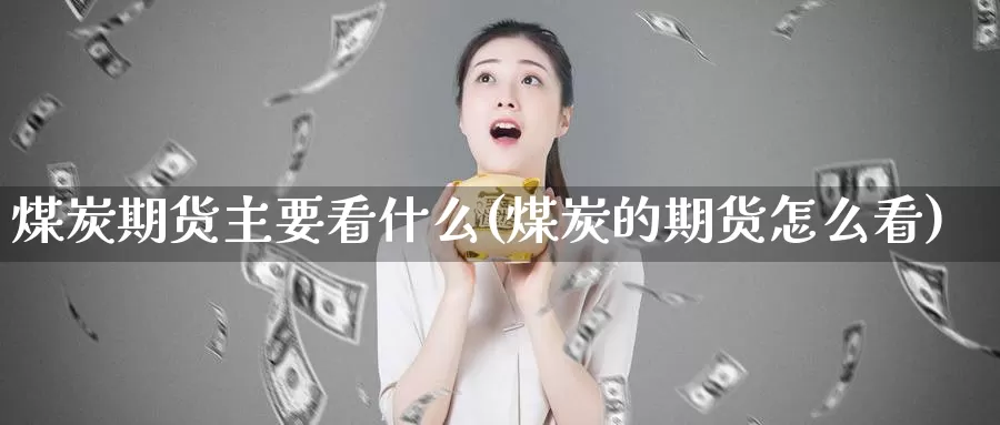 煤炭期货主要看什么(煤炭的期货怎么看)_https://hj.wpmee.com_原油期货喊单_第1张